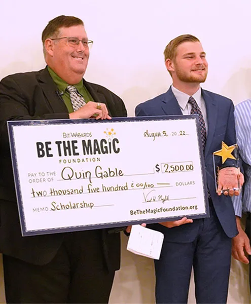 Quin Gable, Foundation College Scholarship Recipient