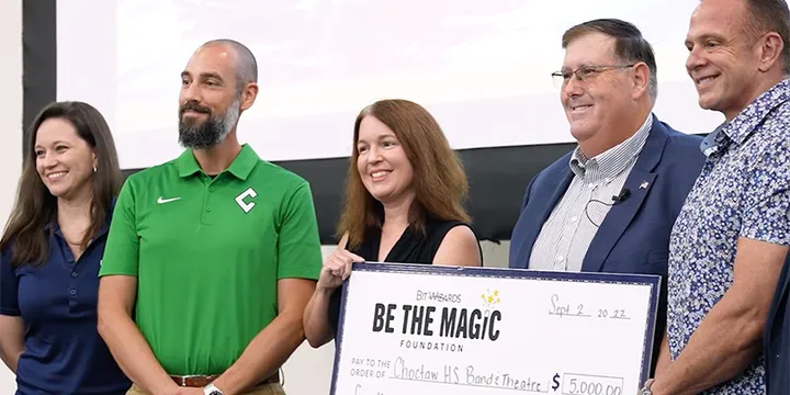 Bit-Wizards’ Be The Magic Foundation Donates to Choctawhatchee High School Organizations