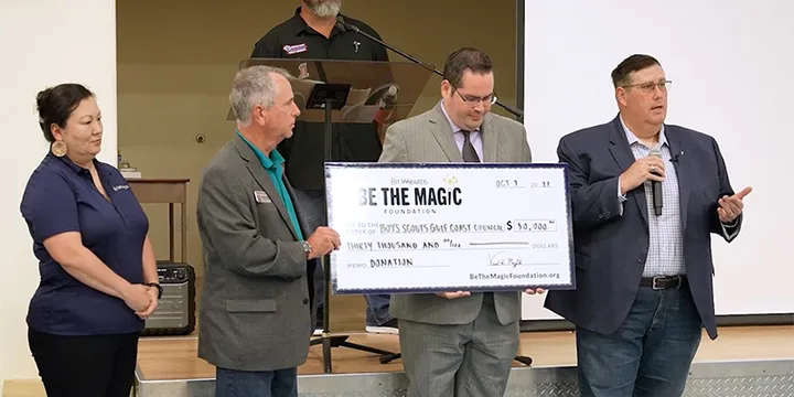 Be The Magic Foundation Partners with Boy Scouts of America Gulf Coast Council